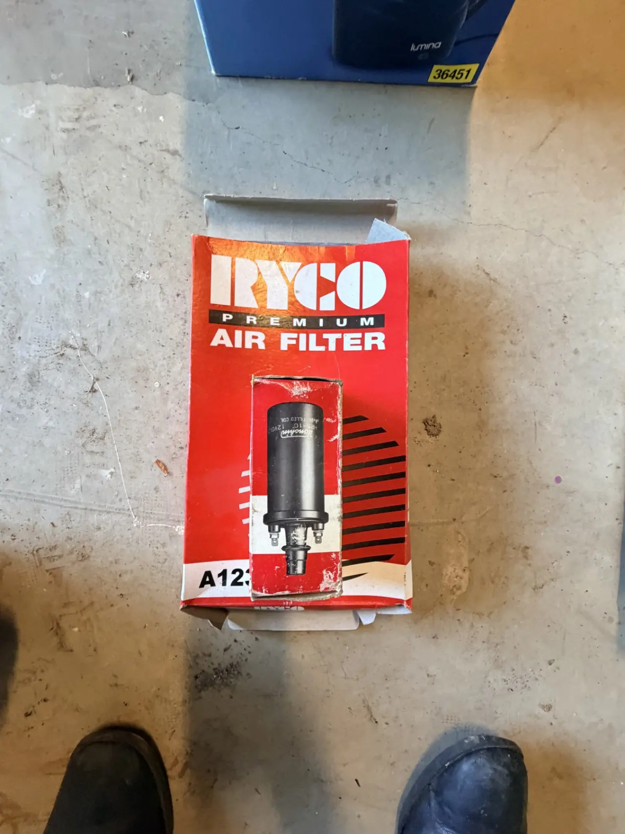 Ryco air filter & 12v Solenoid - photo 1