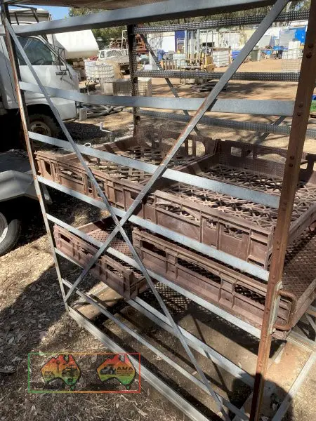 Bread Crate Trolley holds 16 crates - photo 3