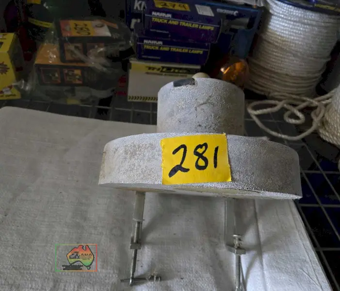 Clamped stone flow grinding wheel - photo 2