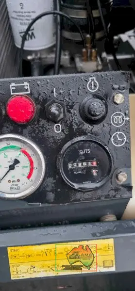 Chicago pneumatic CPS 185 Diesel Air Compressor Includes Blowgun + 20m 3/4″ Hose - photo 6