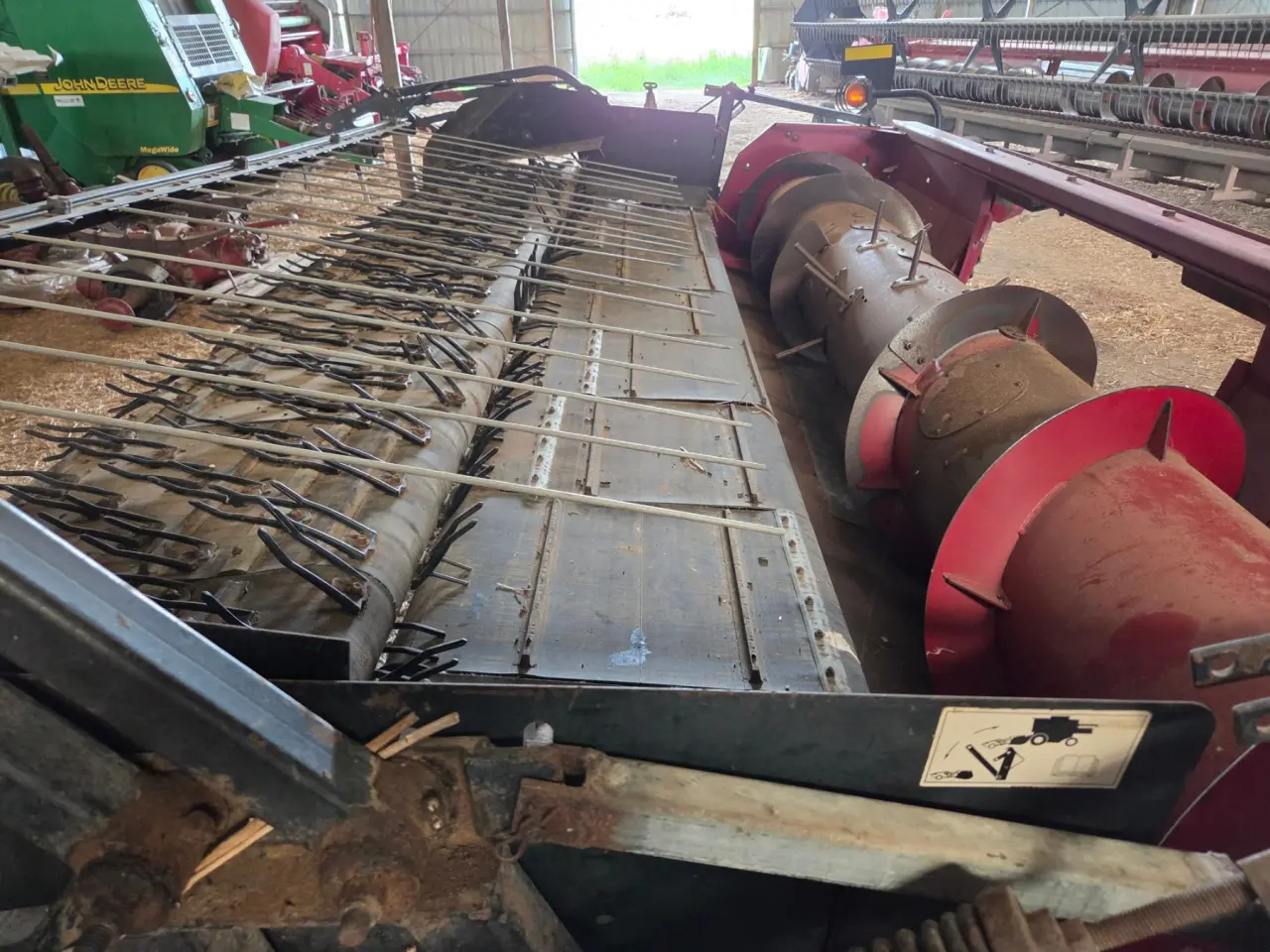 2003 Case-IH 2015 Canola Pick-up Front on Comb Trailer - photo 1