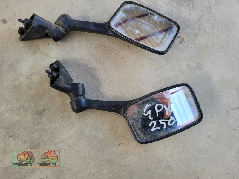 Pair of Kawasaki GPX-250 Motorbike Mirrors (Kyabram Vic.) - photo 1