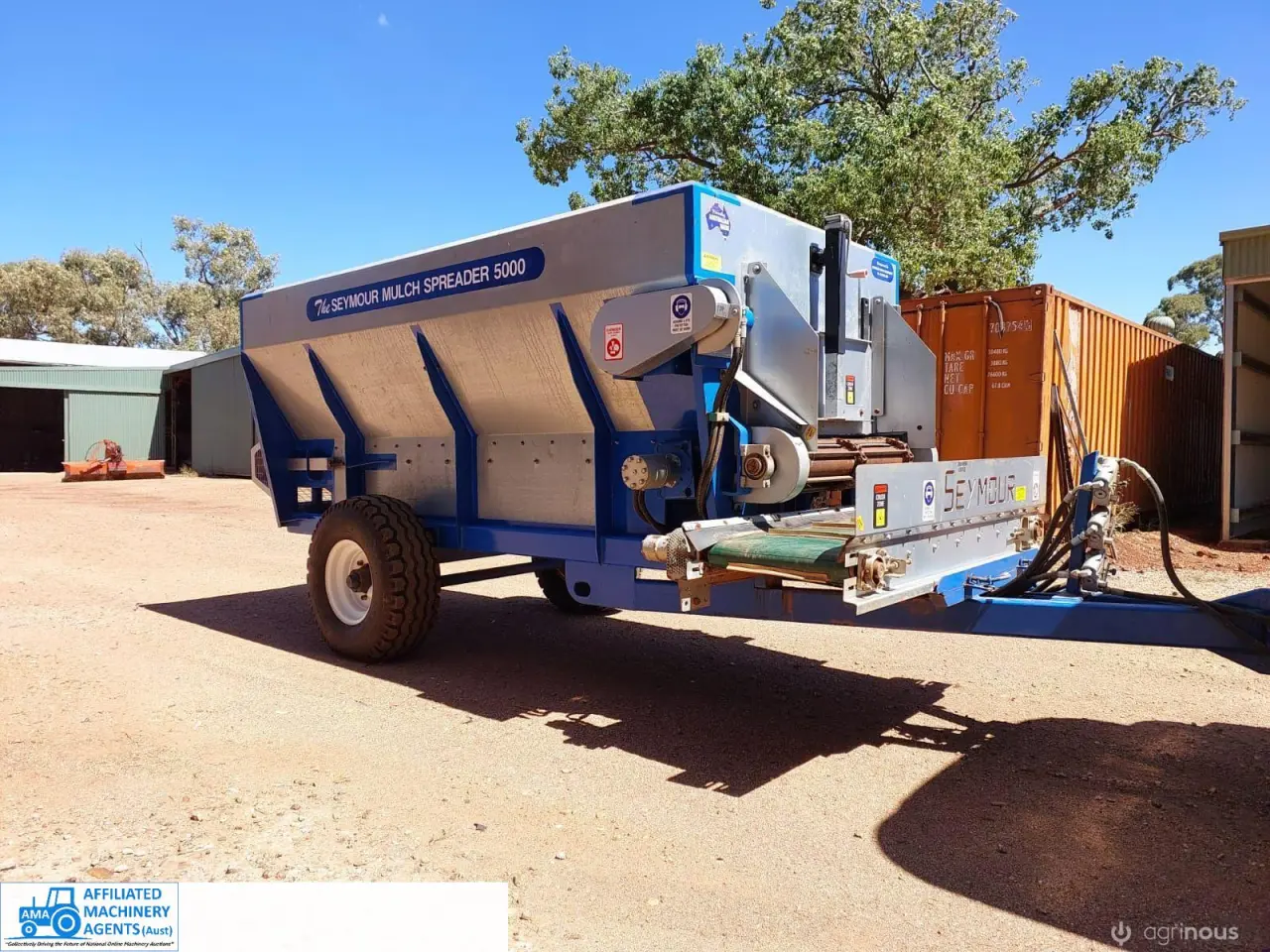 Seymour 5t Mulch Spreader ~ REDUCED - photo 2