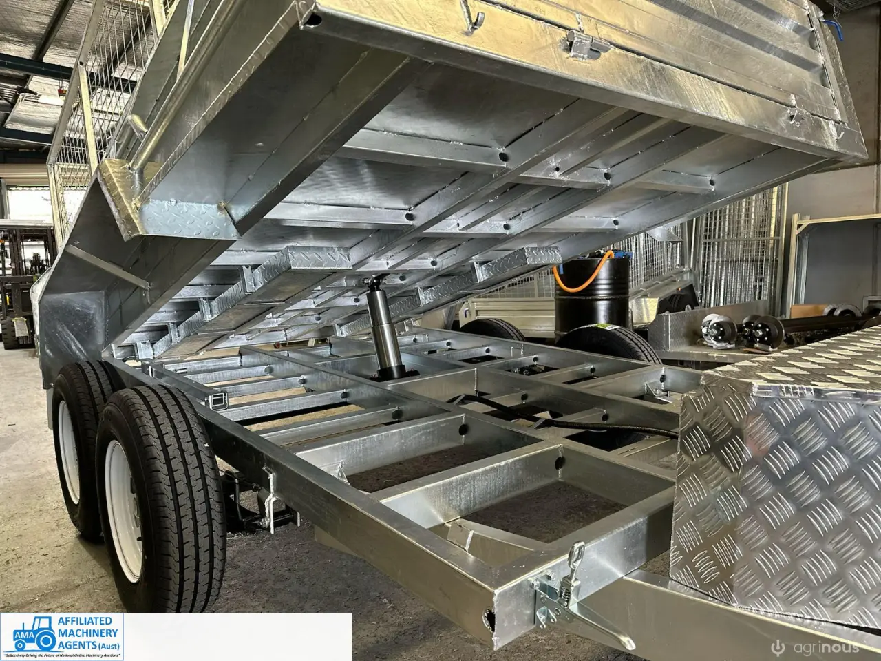 Galv. 10x6 Tipping Trailer (New Un-used) - photo 2