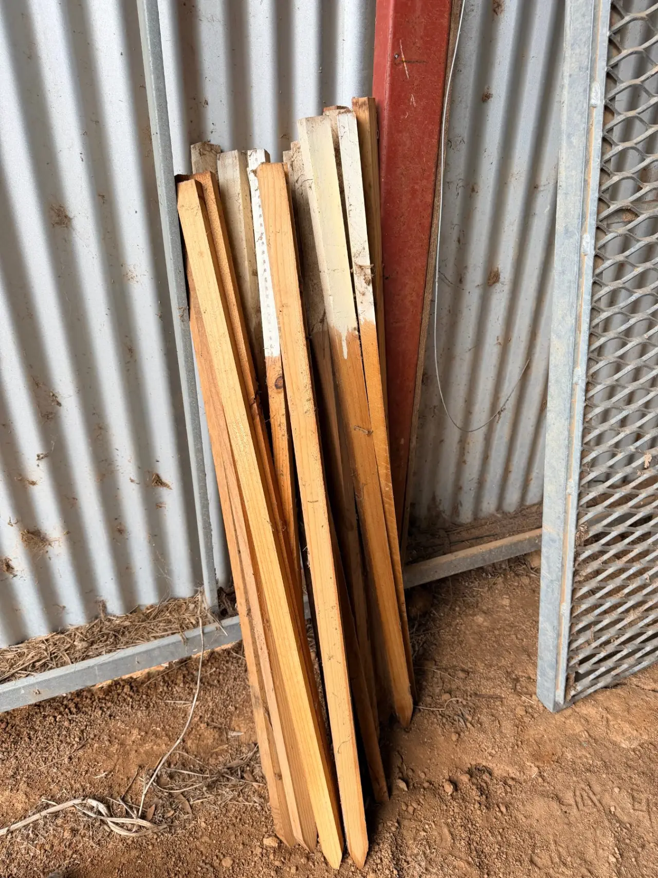Quantity of timber surveyors pegs - photo 1