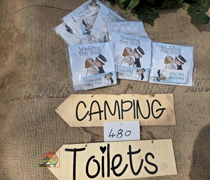 12x Wedding Day Fun Kits & 2 Signs - photo 1