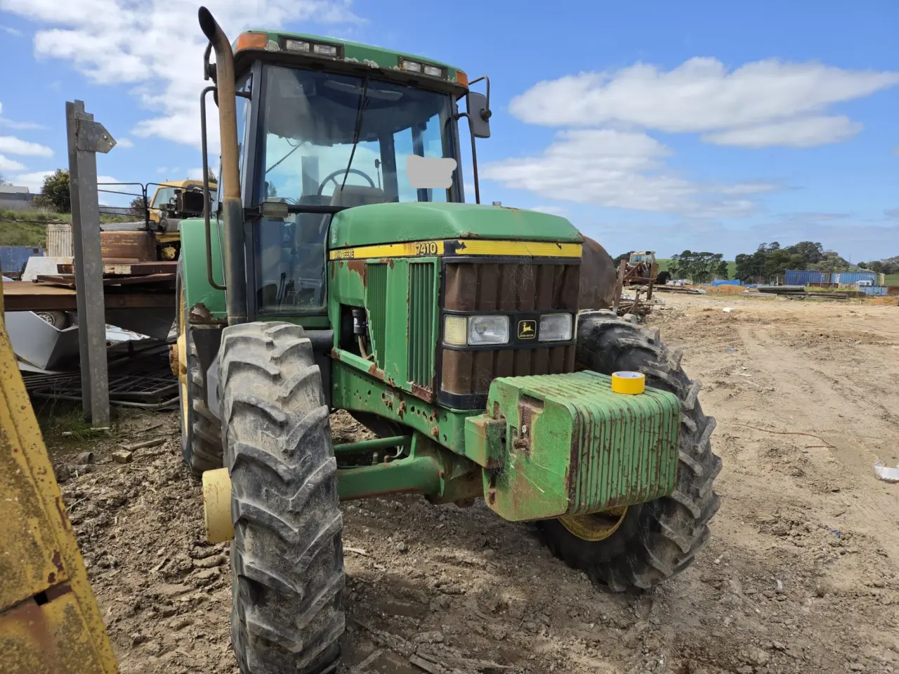 John Deere 7410 MFWD Tractor - photo 2