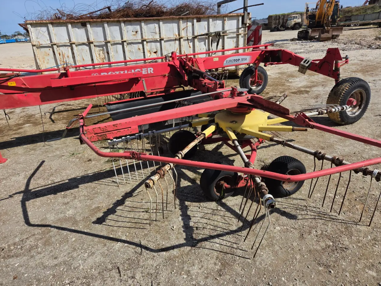 Pottinger Eurotop 701-A Twin Rotor Hay Rake - photo 2