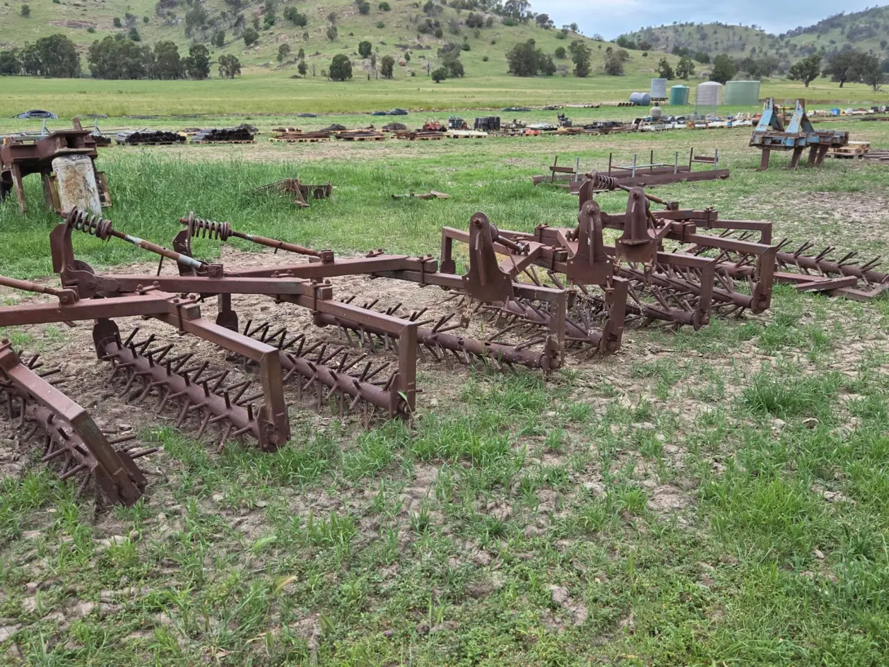 Used - K-Line Rotary Spike Harrows