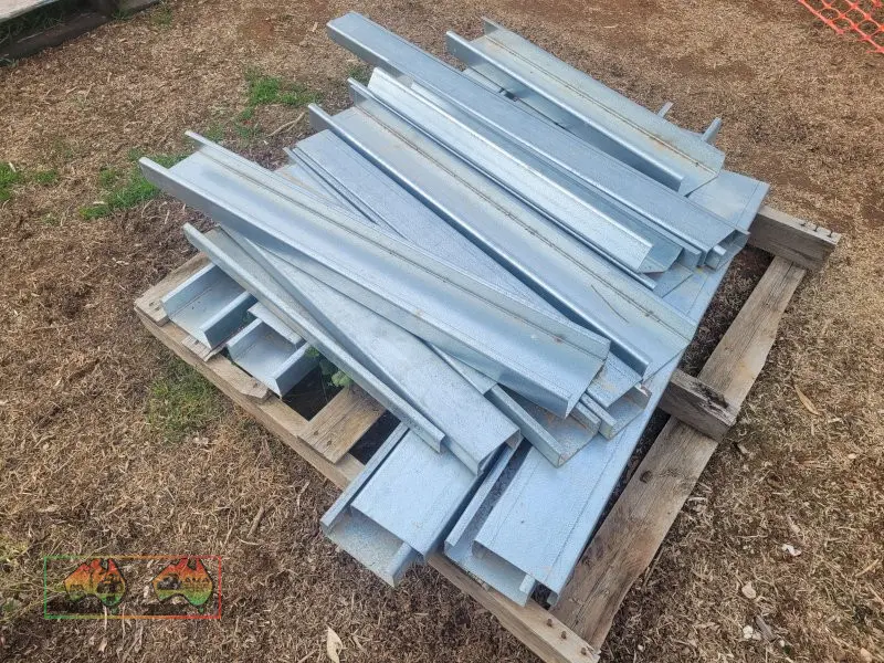 Pallet of Assorted C-Purlin off-cuts (Kyabram Vic) - photo 1