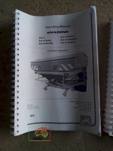 Amazone ZA-V 2600 3PL Super Spreader - photo 9