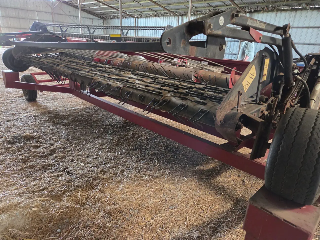 2003 Case-IH 2015 Canola Pick-up Front on Comb Trailer - photo 2