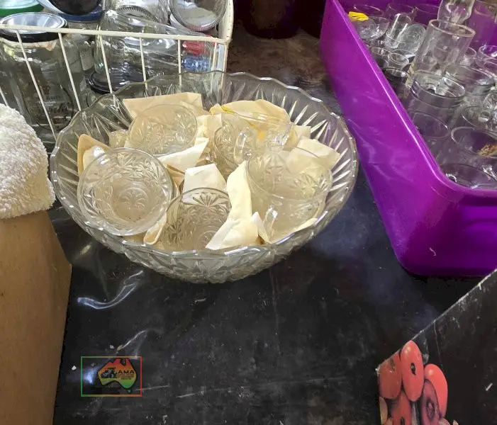 Punch Bowel & Glasses Set - photo 1