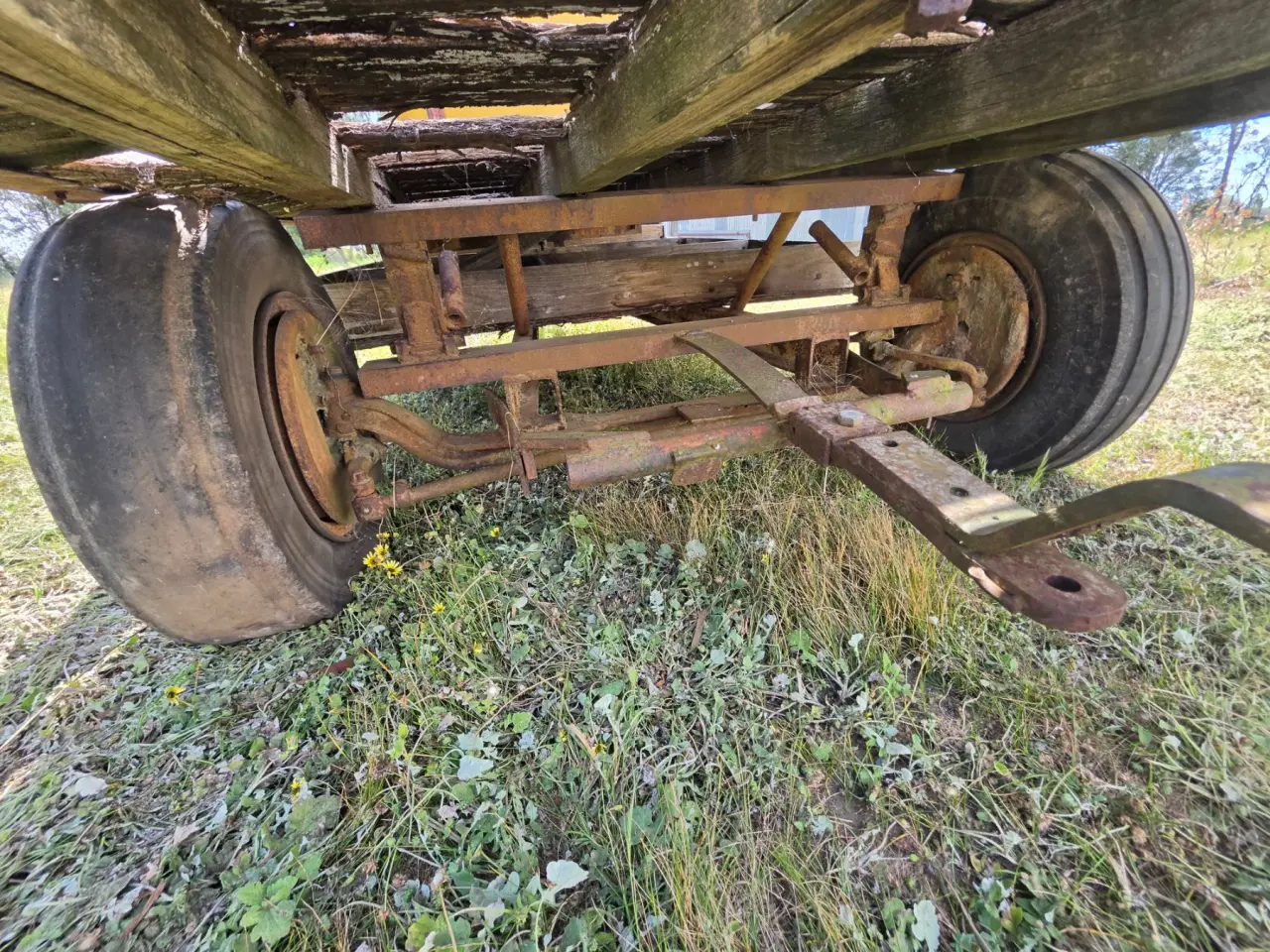 Used - Old Timber Farm Trailer - photo 6