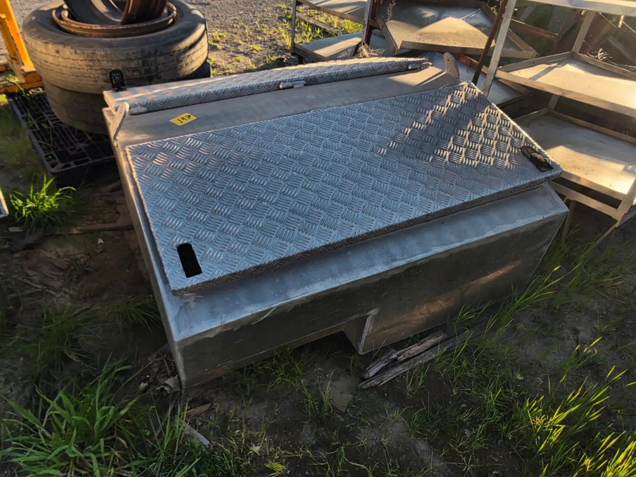Tradies Alloy Trailer Storage Box - photo 3
