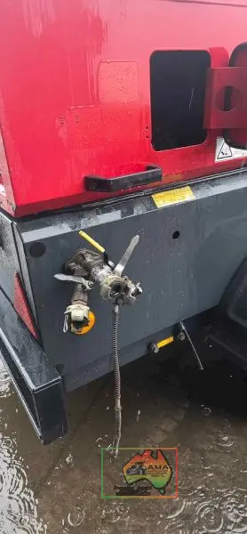 Chicago pneumatic CPS 185 Diesel Air Compressor Includes Blowgun + 20m 3/4″ Hose - photo 8