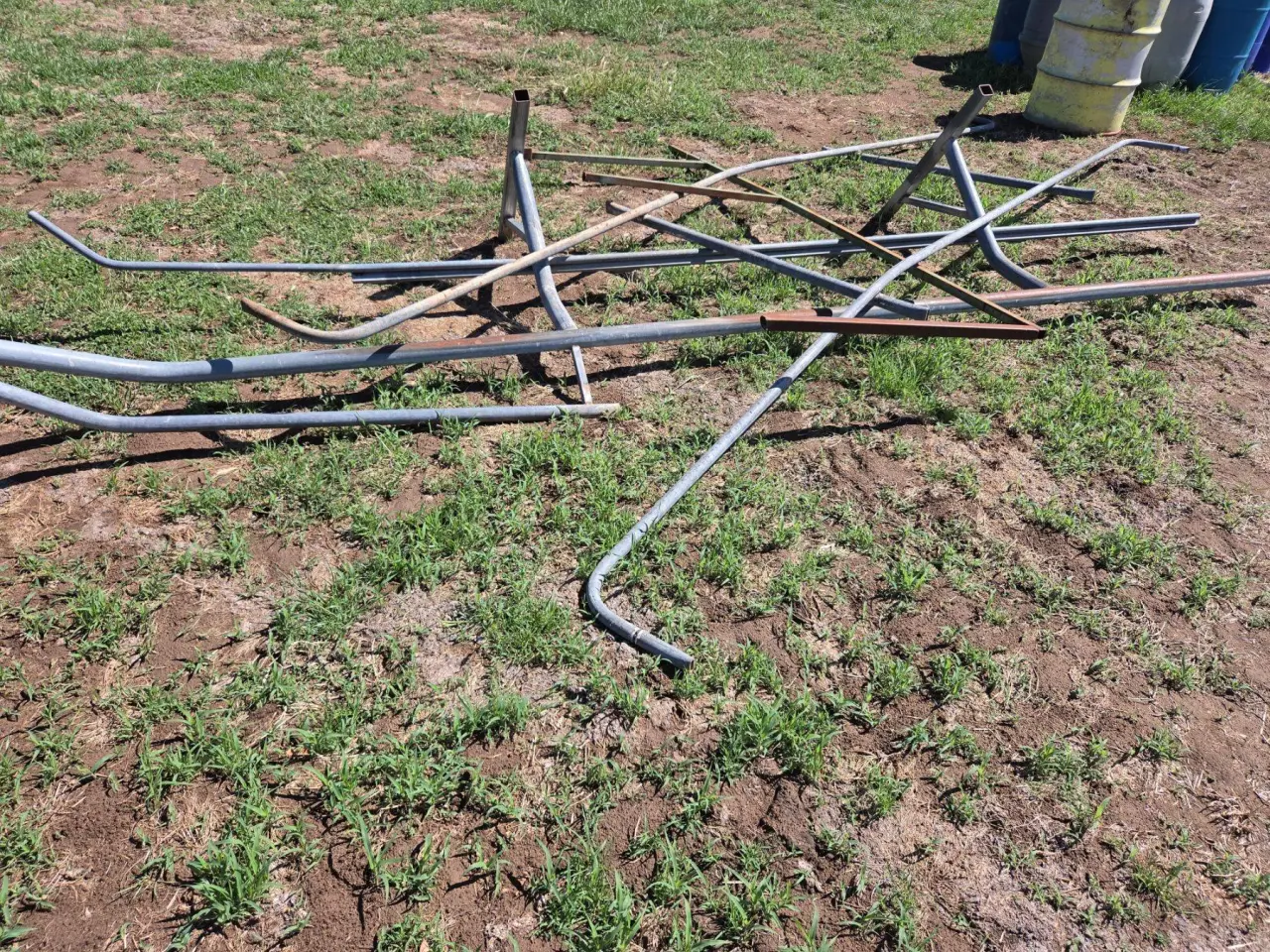 Used - Scrap Steel from old dairy - photo 3