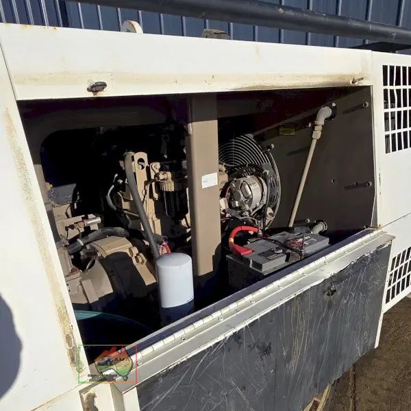 Compair Q125 125CFM Diesel Rotary Screw Compressor + Hose Reel & Blowgun - photo 5