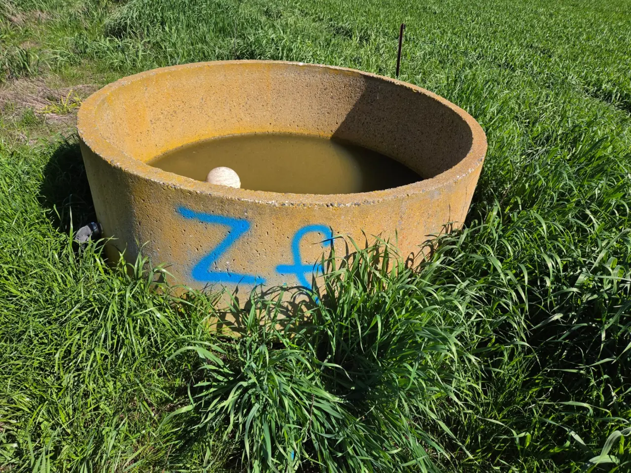 6ft Stock Trough with Ball Valve (Zf) - photo 1