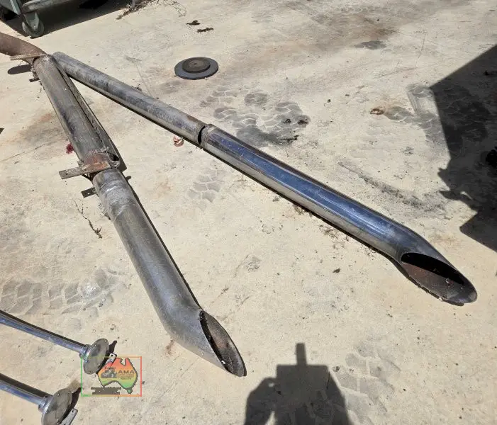 Pair of Truck Exhaust Pipes - photo 1