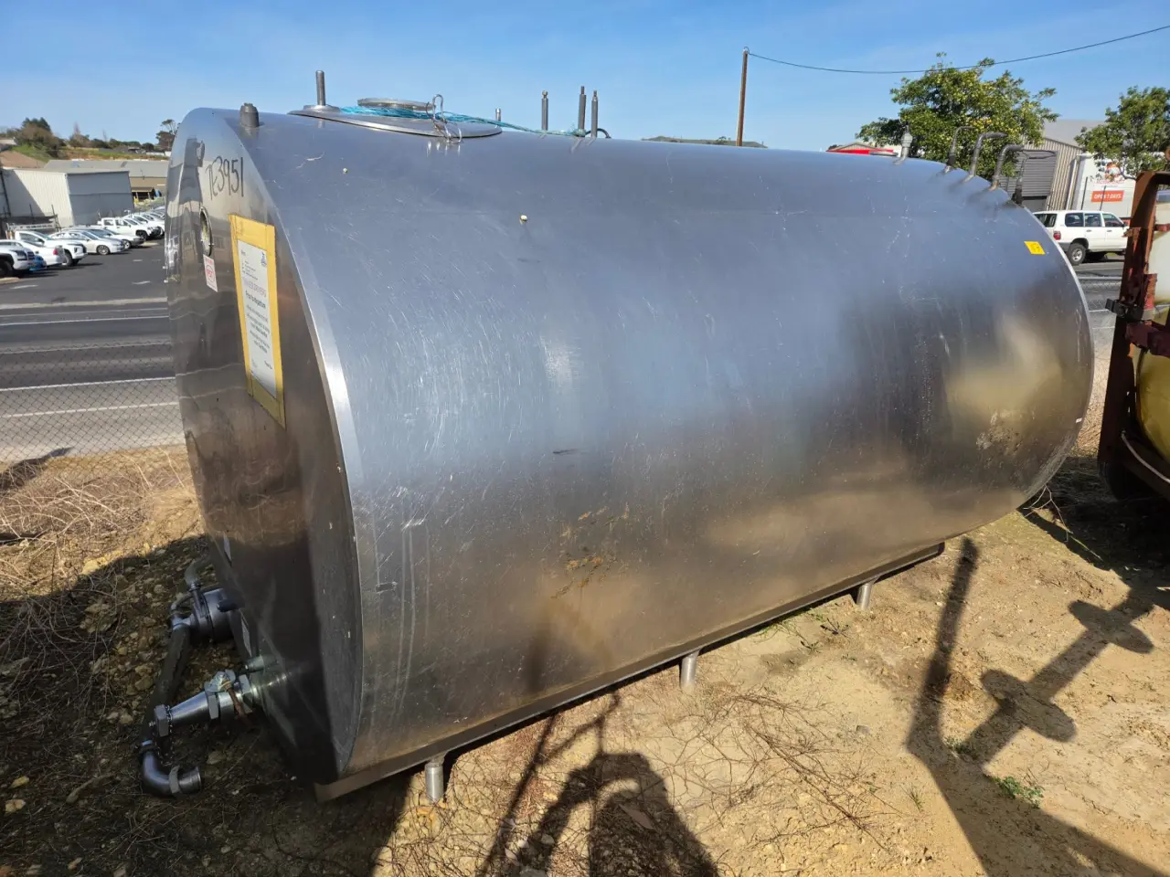4,500 Ltr. Stainless Milk Vat. - photo 3