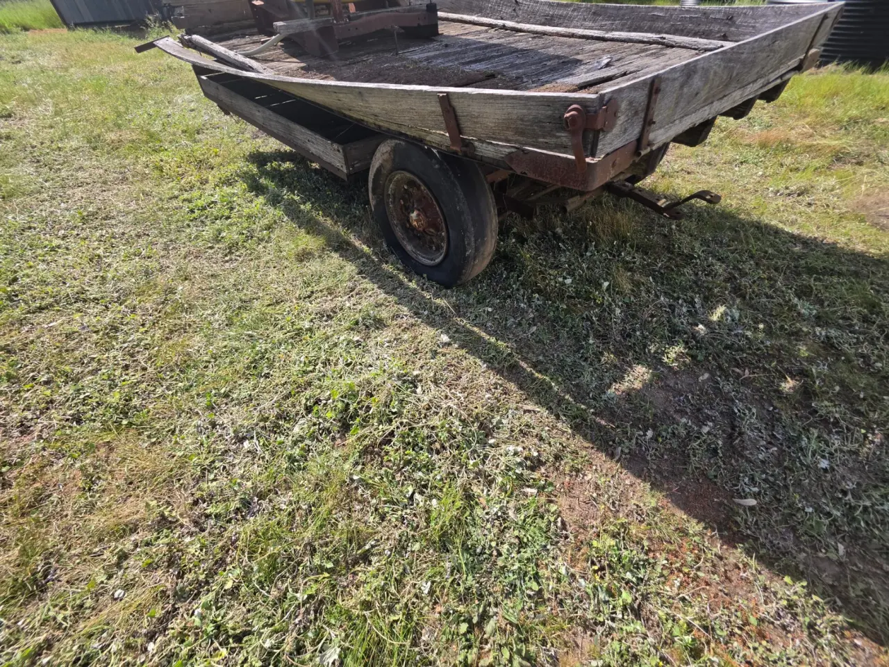 Used - Old Timber Farm Trailer - photo 5