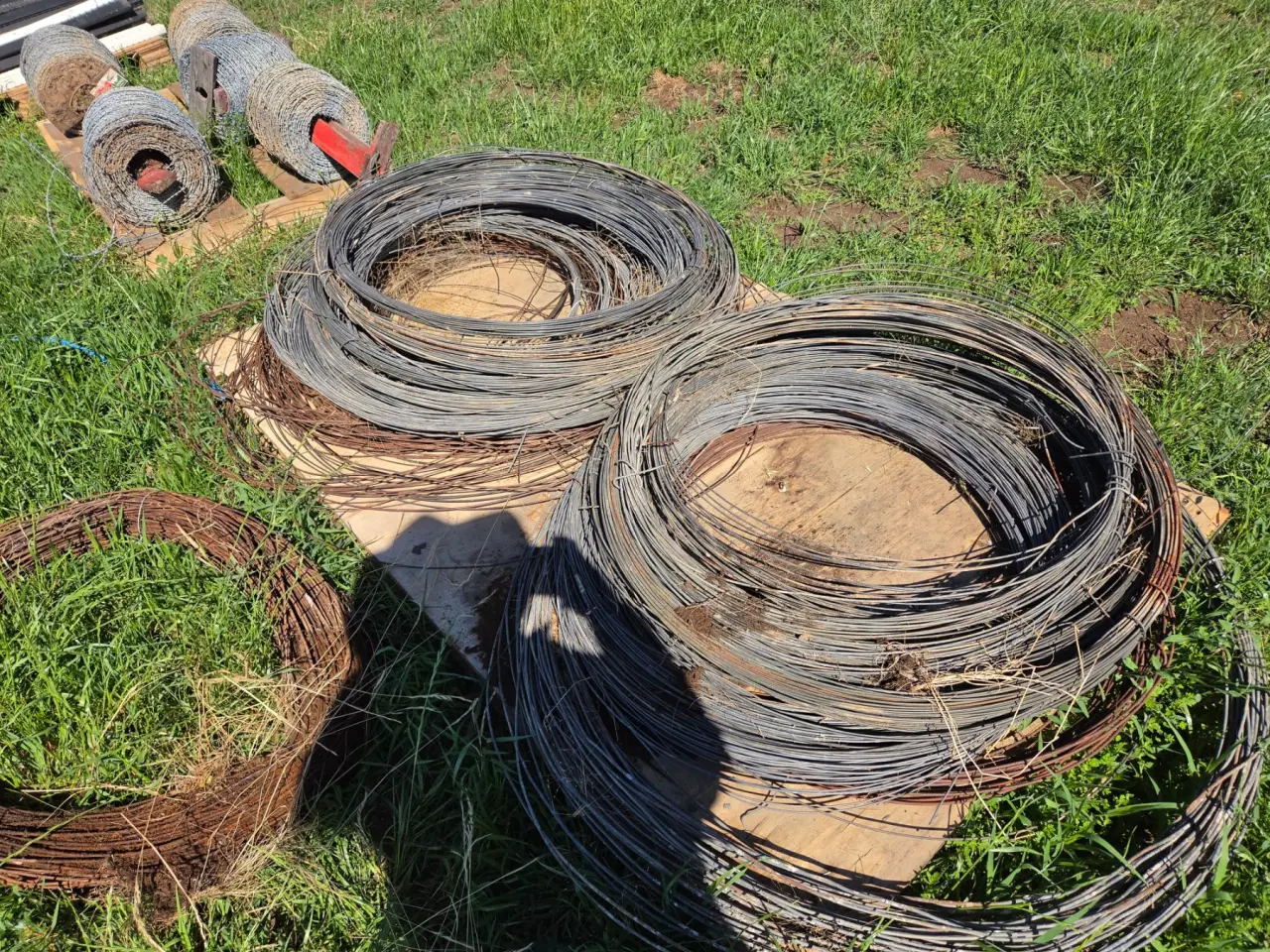 Used - Coils of Plain Fencing Wire - photo 3