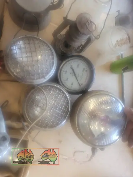 2x Tractor Headlights & Helicoid Gauge - photo 4