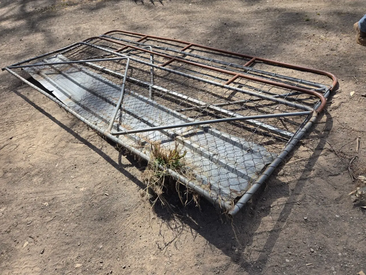 Used - 2x 12ft Steel Farm Gates - photo 2