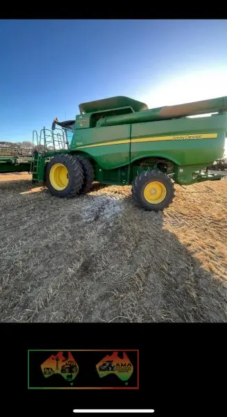John Deere - 2012 S670 with 640D front - photo 4