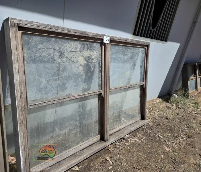 Hardwood Double Sash Window - photo 1