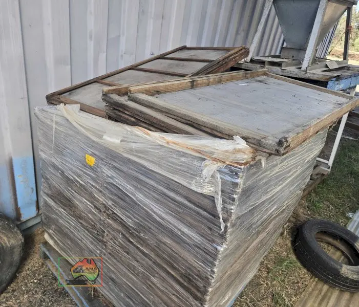 Grain / Rice Plansifter Screens - Timber Frames - Bulk Lot - photo 2