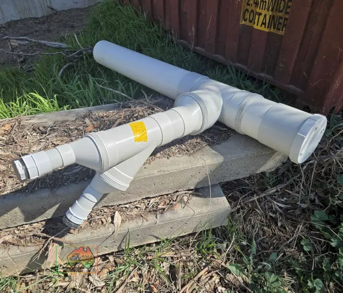 PVC plumbing fitting - photo 1