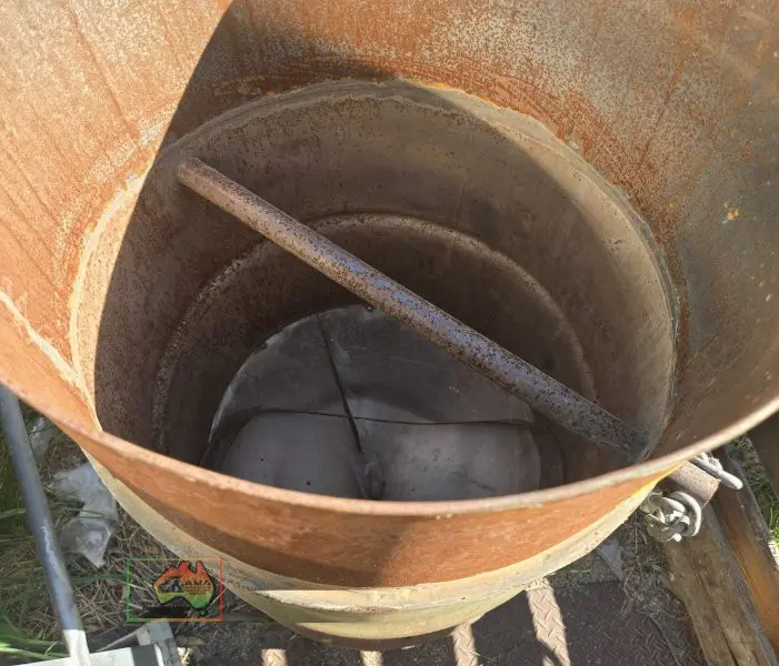 Home made hopper bin - photo 3