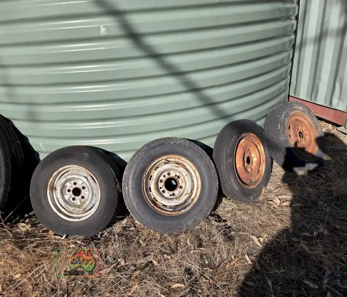 Variety of 5 Trailer Wheels - photo 2