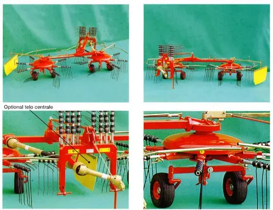 2025 NEW 3pl Fiorini S550 Hay Rake - photo 2