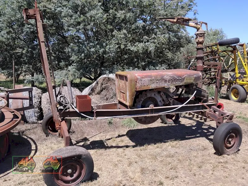 Upton Irrigator water winch rain gun with hose and hose trailer - photo 1