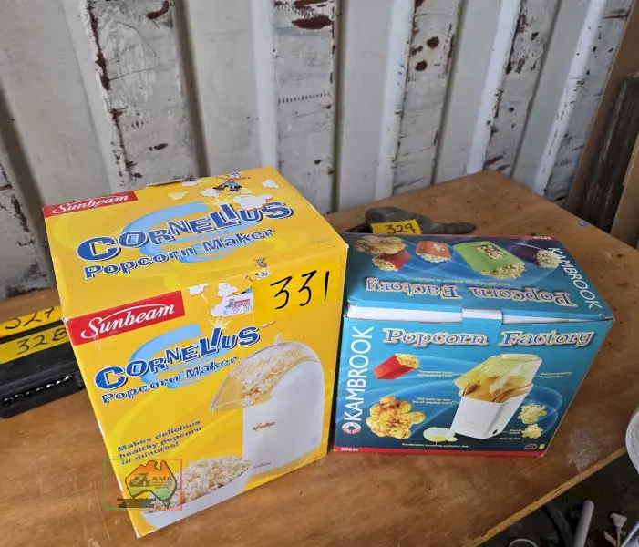 2 x Popcorn makers - photo 1