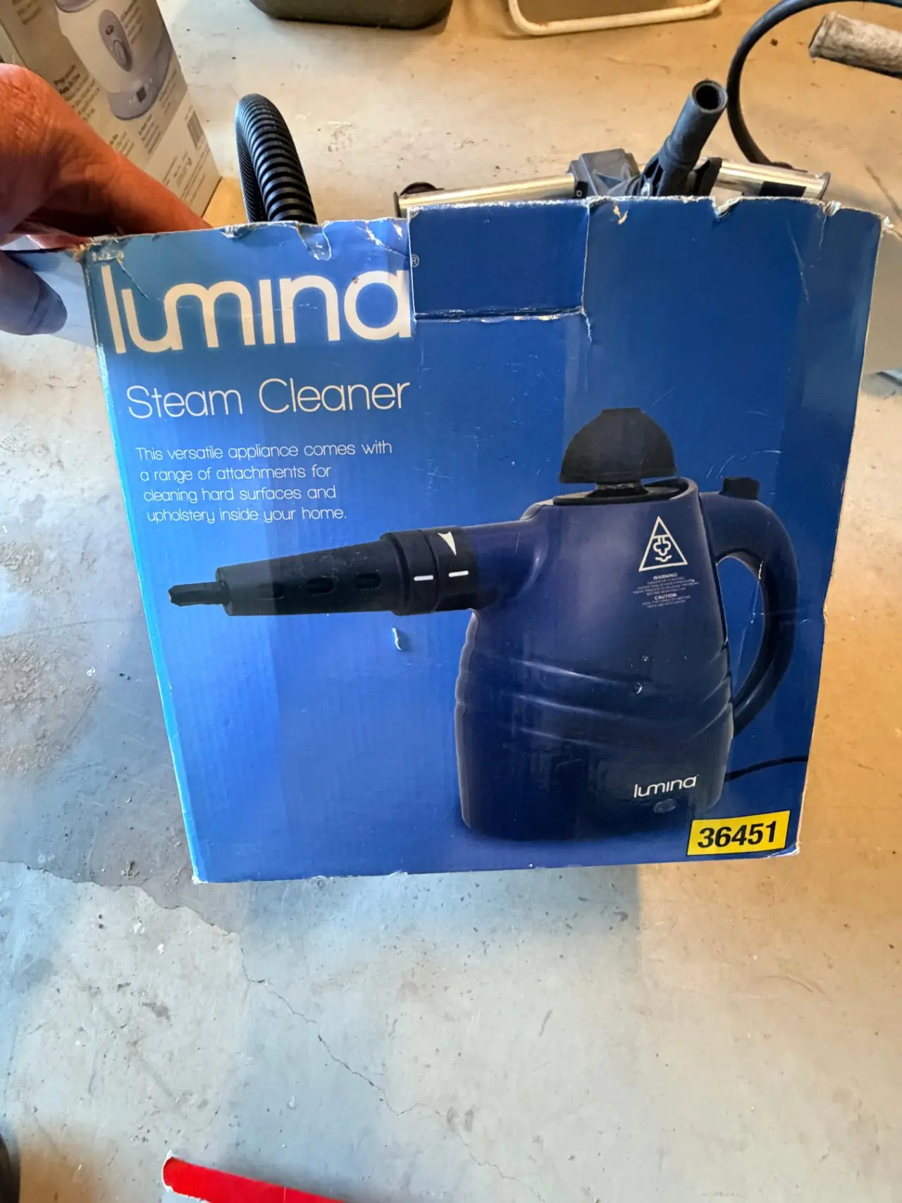 Lumina electric steam cleaner - photo 1
