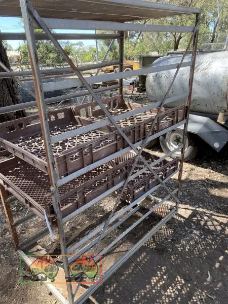 Bread Crate Trolley holds 16 crates - photo 2