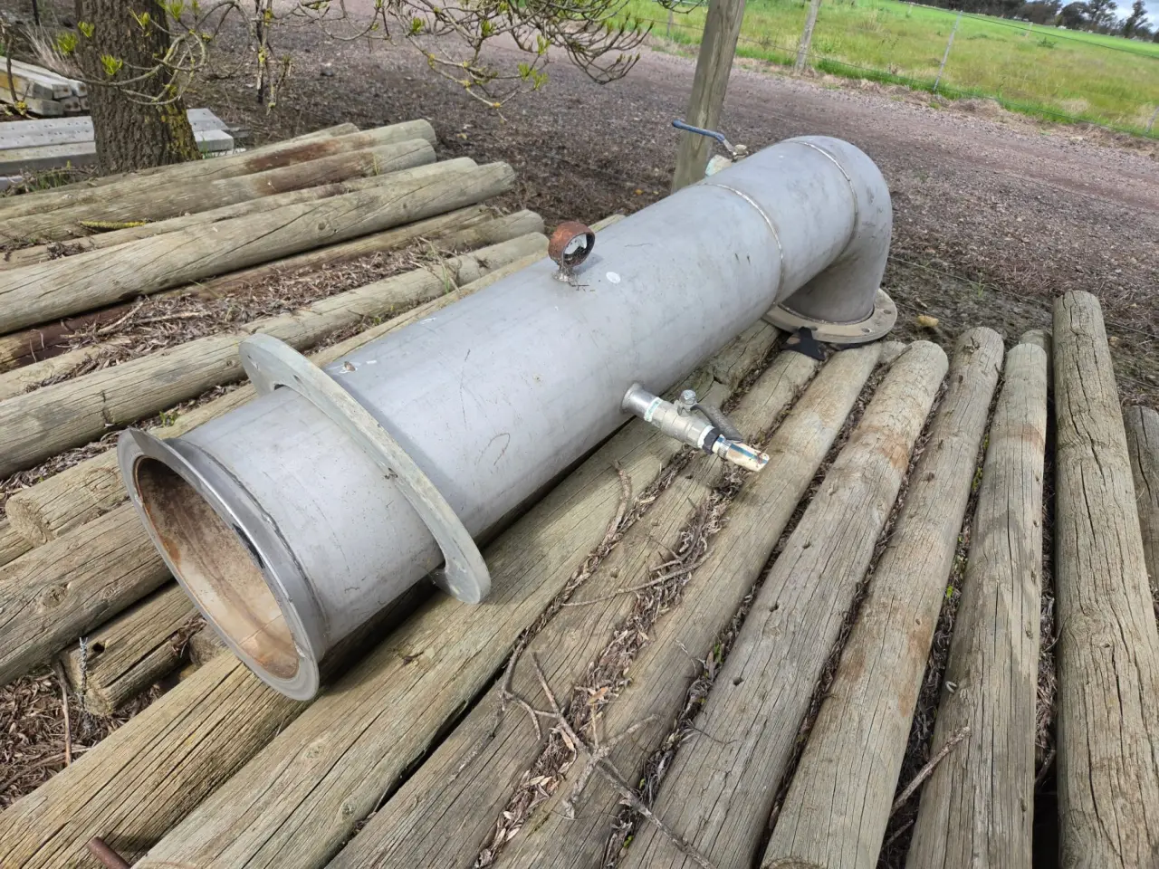 265mm Stainless Steel Pump Suction Pipe - photo 1