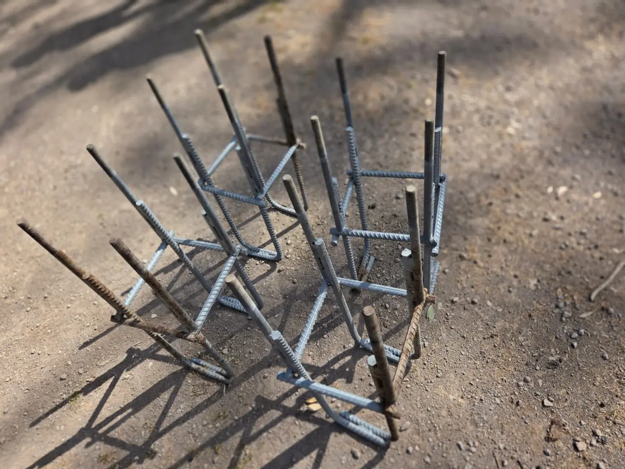 Used - 4x Shed Footing Saddles - photo 5