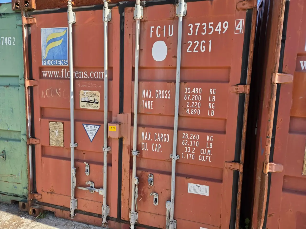 20ft Shipping Container - photo 1