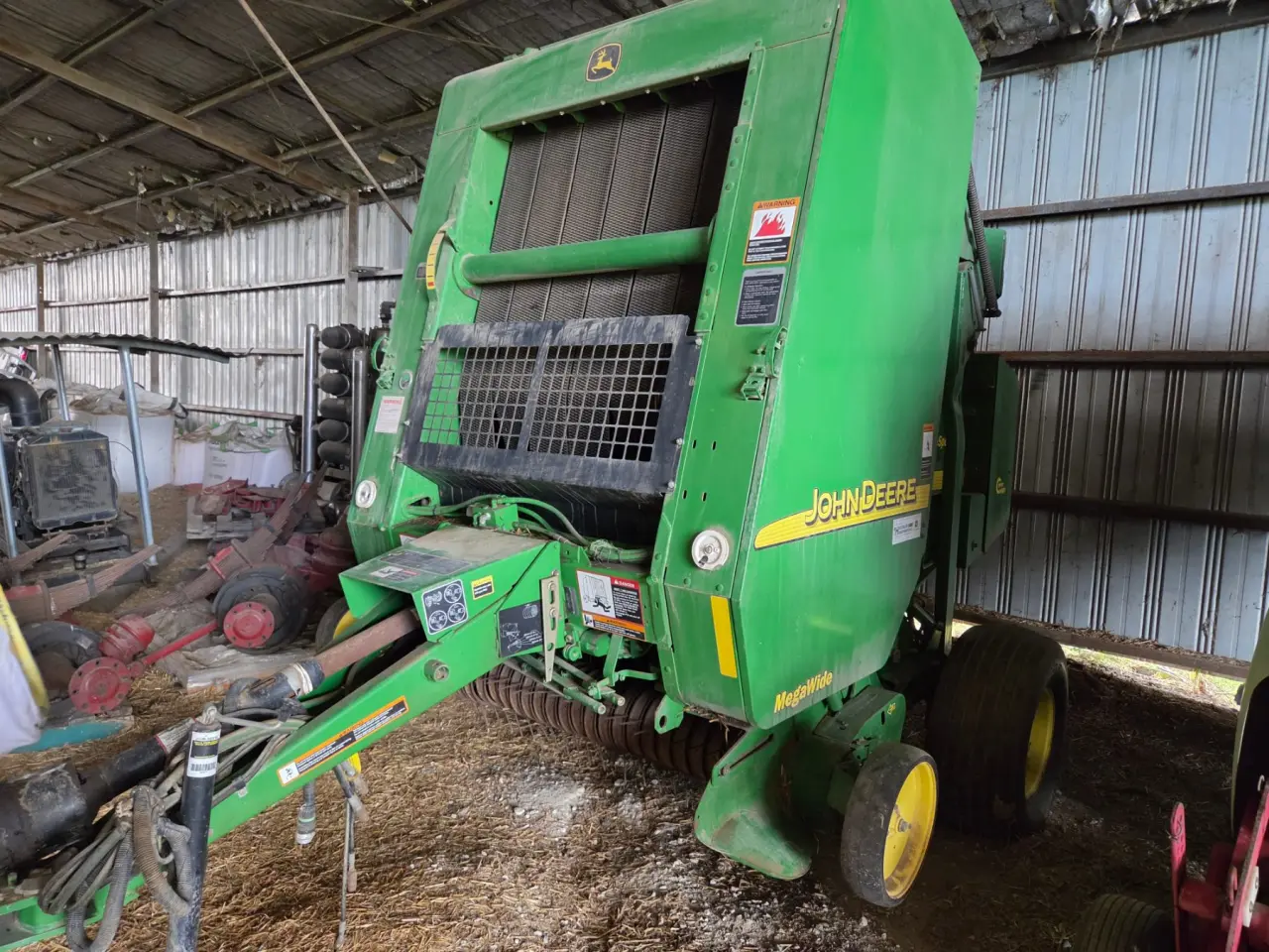 John Deere Megawide 467 Round Baler - photo 5