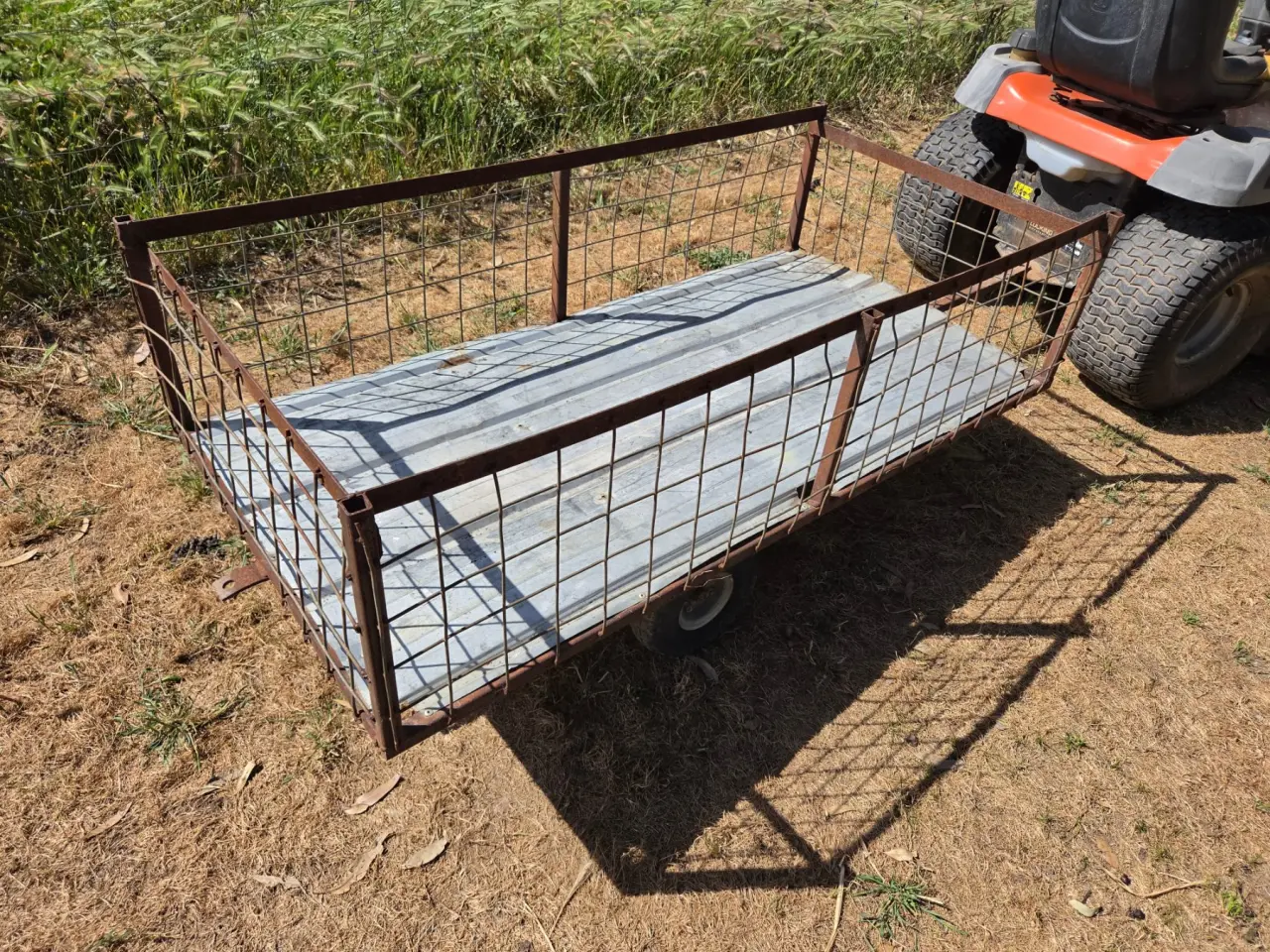 Used - Garden Trolley Trailer - photo 2