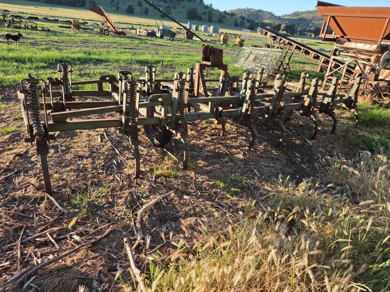 Used - John Shearer H/duty Chisel Plough - photo 5