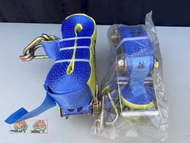 2x New 5t Rachet webbing tie downs ($/each) - photo 1