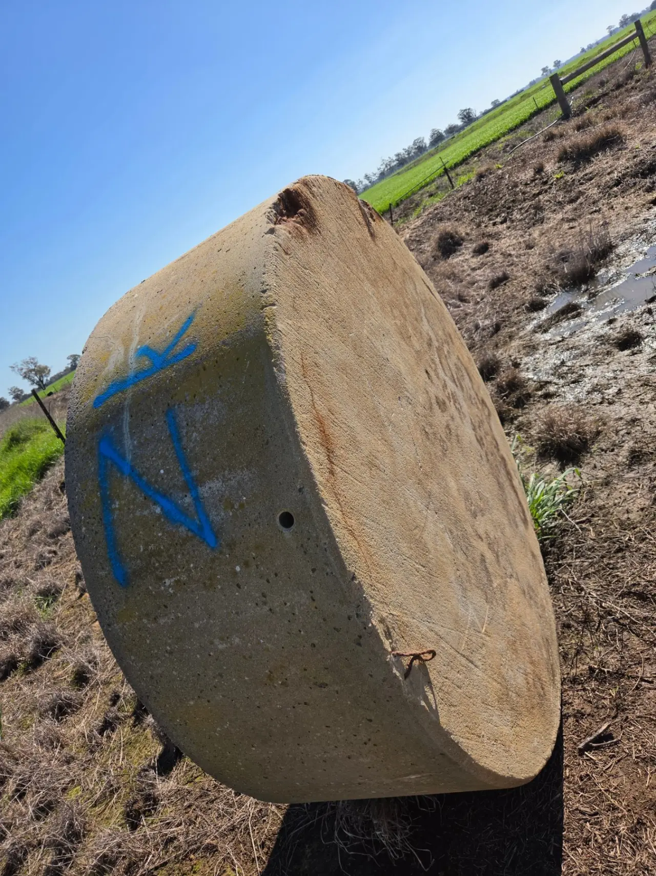 6ft Stock Trough with Ball Valve (Zk) - photo 1