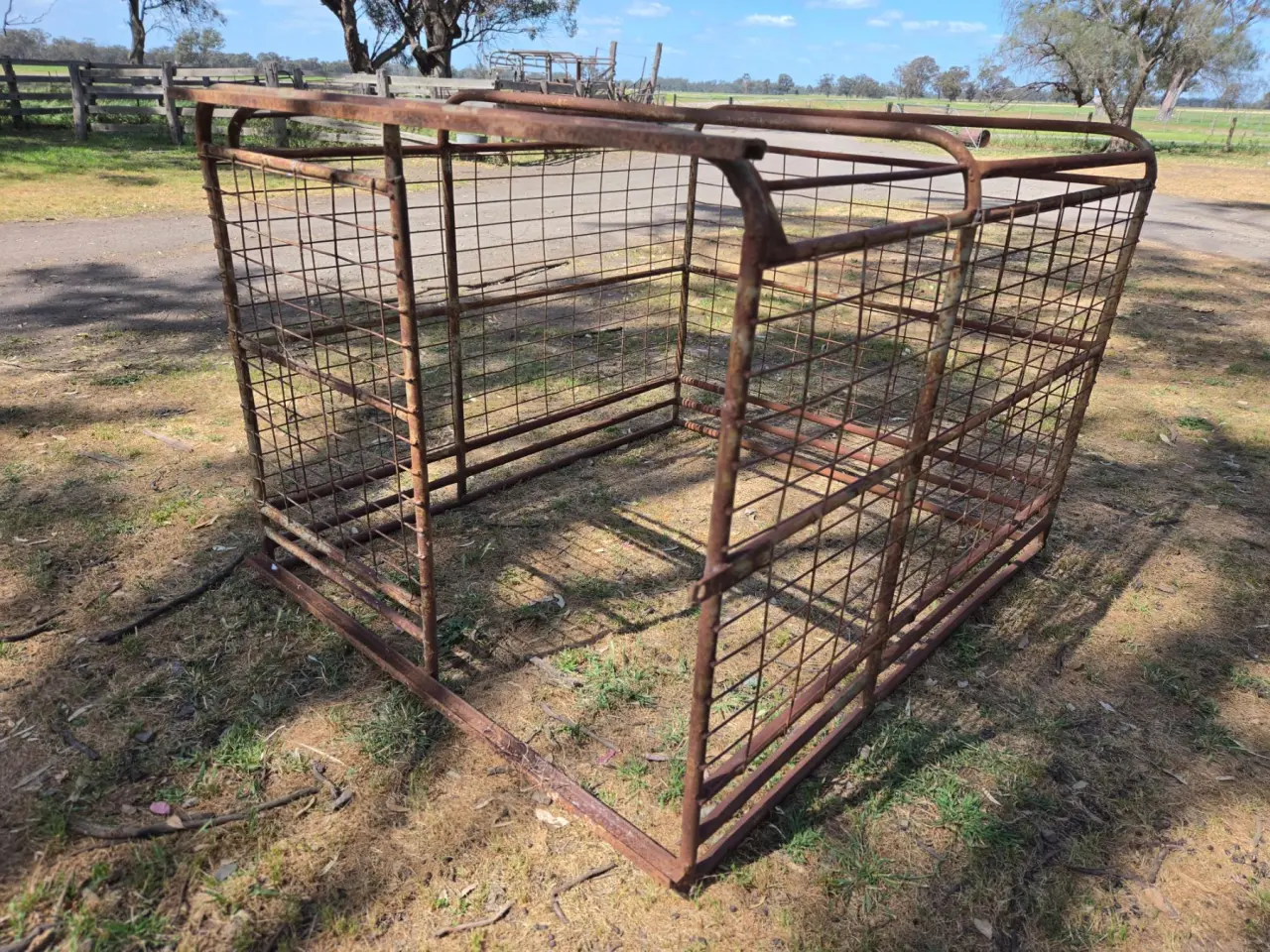 Used - Solid Steel Ute Crate