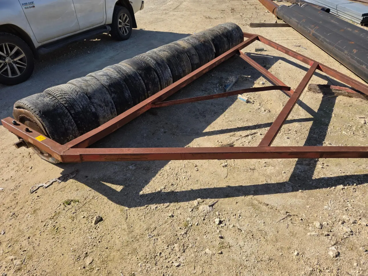 Rubber Tyre Roller - 4.4m wide - photo 5